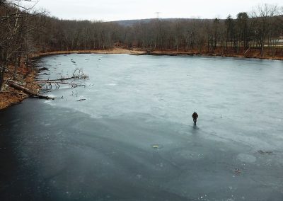 Fishing on Lake Hudsonia